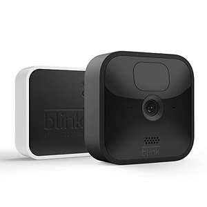 Caméra de surveillance HD sans fil Blink Outdoor, résistante aux intempéries, 2 ans d'autonomie et détection des mouvements | Kit 1 caméra