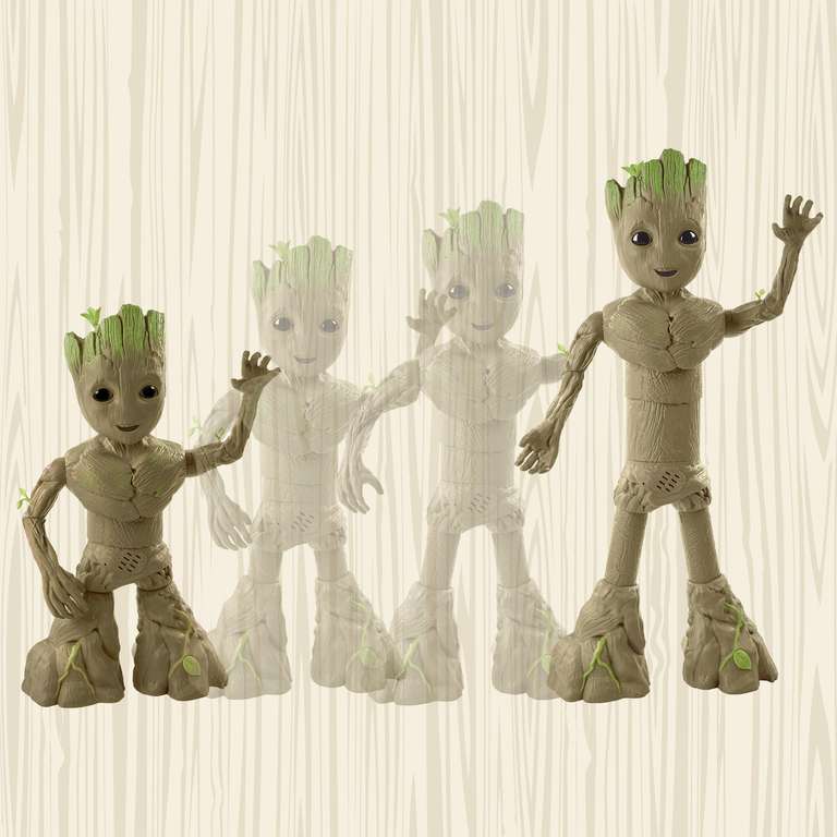 Figurine interactive Groot grandit et danse de 34 cm, jouet de super-h