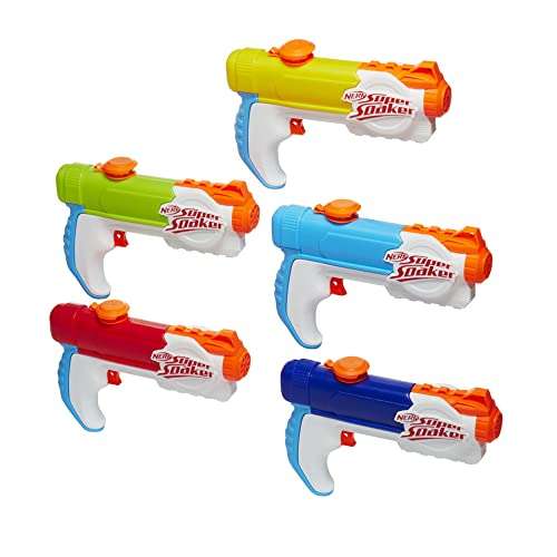 Lot de 5 pistolets à eau Nerf Super Soaker Multipack