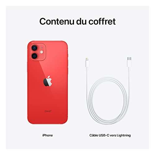 Smartphone 6.1" iPhone 12 - Product Red, 64Go