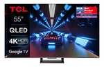 TV QLED TCL 55C739 - 55" , 4K, HDR Pro, Google TV, 144Hz
