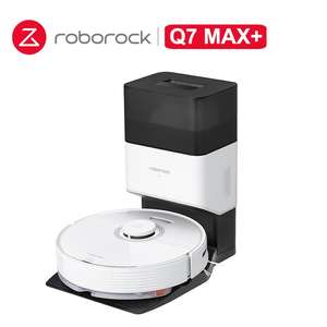 Aspirateur robot Roborock Q7 Max+ Plus - blanc ou noir (entrepôt FR)