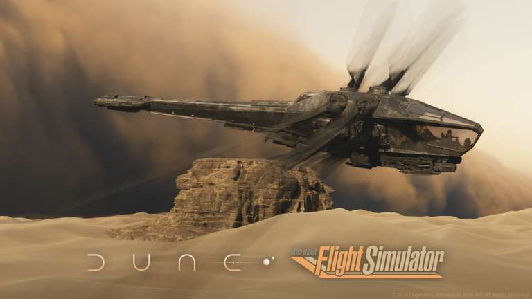 Microsoft Flight Simulator 40th Anniversary Edition (+ DLC Dune) sur Xbox Series X|S et PC (Deluxe 34,09€ / Premium 45,18€ - Store Islande)