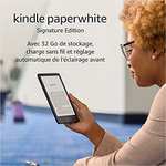 Liseuse Tactile 6.8" Kindle Paperwhite Signature Edition - 32 Go, Sans publicités