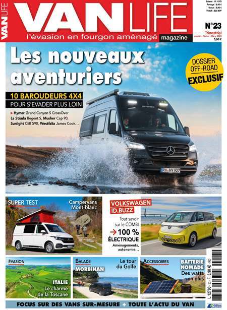 Abonnement d'1 an au magazine Van Life (Trimestrielle - 4 numéros) - france-abonnements.fr