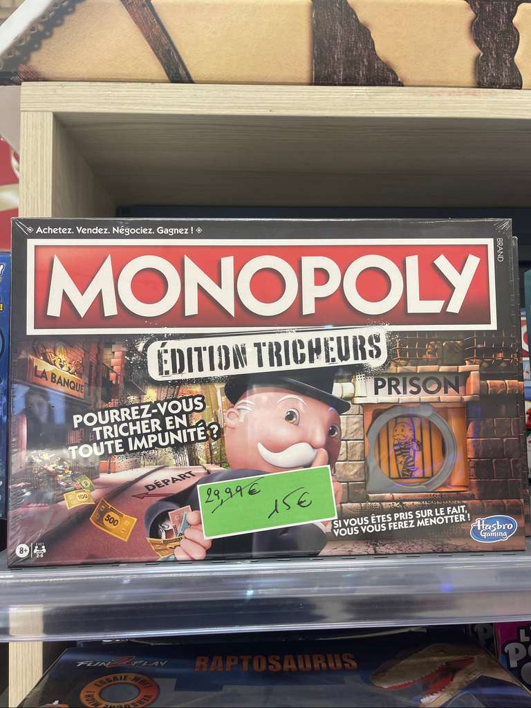 Monopoly « Édition Tricheur » et « Voyage autour du monde » - Dunkerque  (59) –