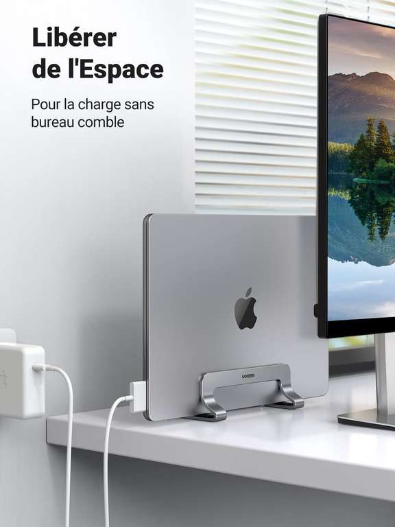 Support vertical Ugreen pour ordinateur portable & Apple Macbooks - Vendeur tiers)