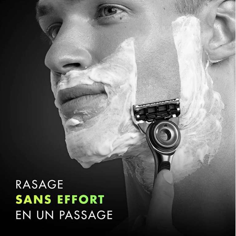Rasoir Gillette Labs homme exfoliant avec manches + 3 recharges + Socle(Via 15,96€ sur la carte fidélité + 15€ d'ODR Envie de plus)