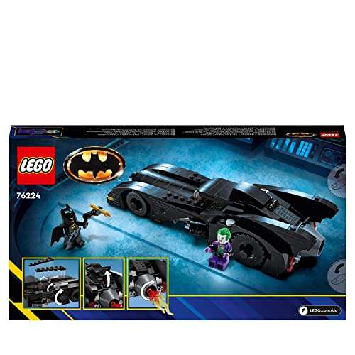 Jeu de construction Lego DC La Batmobile : Poursuite Entre Batman et Le Joker - 76224