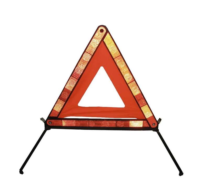Triangle de signalisation compact et renforcé