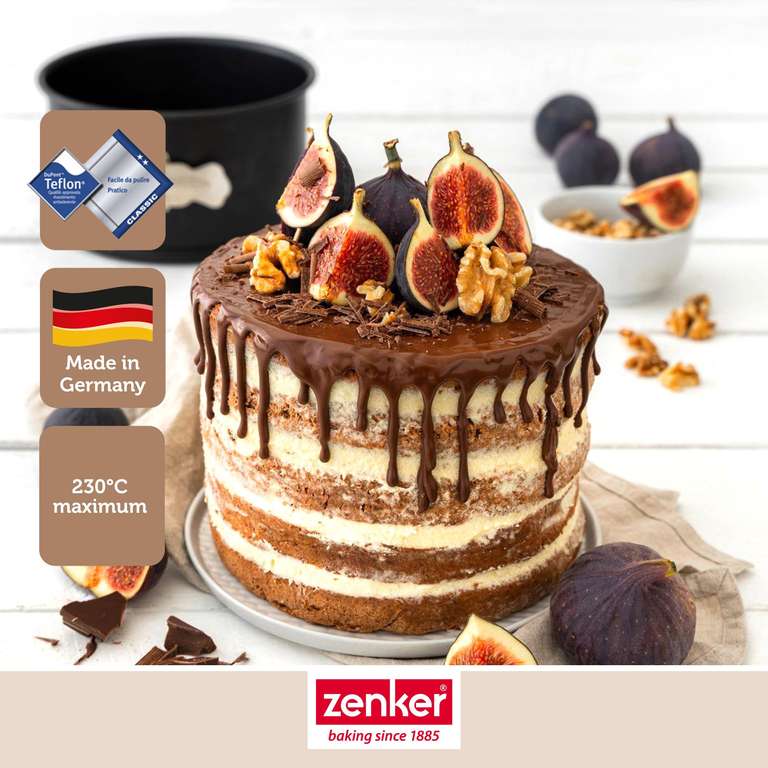 Moule pour gâteaux Zenker 7520 - Ø18cm, Rond