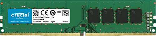 Barrette de mamoire RAM Crucial CT16G4DFRA266 - 16 Go, DDR4, 2666MHz, CL19