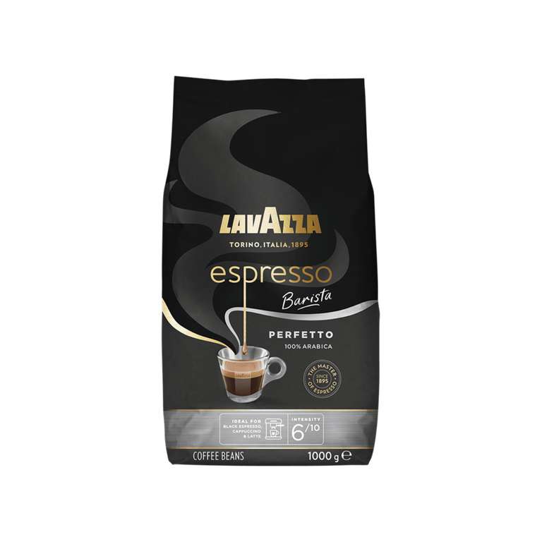 Paquet de café en grains espresso Lavazza - 1 kg