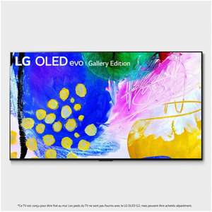 TV OLED 65" LG OLED65G26LA Evo Gallery Edition (2022) - 4K UHD, Smart TV (via ODR de 300€ + 150€ en Rakuten points - 1918€ avec RAKUTEN15)