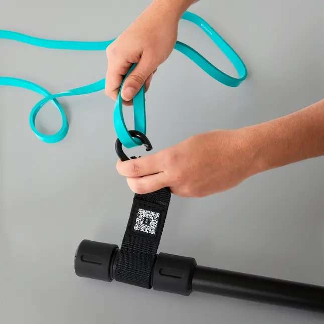 SmartWorkout® - Kit d'Elastiques de Musculation avec Barre et