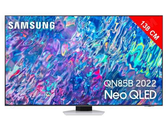 TV 55" Samsung QE55QN85B (2022) - QLED, 4K UHD, 100 Hz, Quantum Mini LED, HDR10+, HLG, Son Dolby Atmos, Smart TV (via ODR 200€)