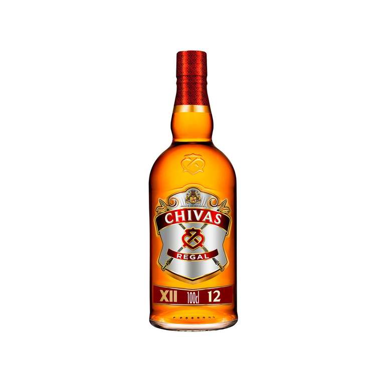 Bouteille de Whisky Chivas 12 ans - 1L (via 12.15€ sur Carte de Fidélité + 10€ en bon d'achat)