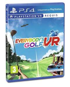 Sélection de jeux - Ex: Everybody's Golf Vr sur PS4 (Via retrait magasin)
