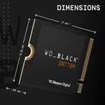 SSD WD_Black SN770M, 2 To, M.2 2230, NVMe, avec PCIe Gen 4.0, jusqu'à 5150MB/s, TLC 3D NAND