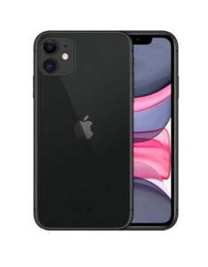 Smartphone 6,1" Apple iPhone 11 - 64 Go, Noir (via 82€ sur la carte de fidélité) - En magasin uniquement
