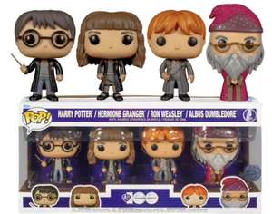 4 Figurines POP - 9cm - (Harry Potter, Star Wars, Marvel, Thor, Stranger Things, etc..)