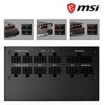 Bloc d'alimentation PC MSI MPG A750GF - 80Plus Gold, 750 W
