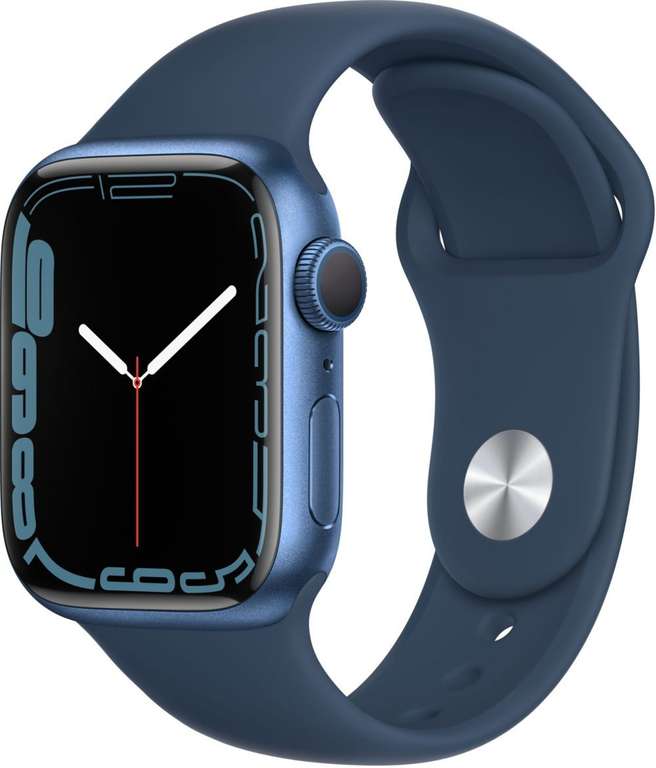 Montre connectée Apple Watch Series 7 GPS - 41 mm, Bleu ou Vert (+ 17.25€ en Rakuten Points) - 334.99€ avec RAKUTEN10