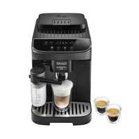Machine à café en grain Delonghi Magnifica S ECAM 22.140.B noir + 2 tasses  double paroi + 500g de café + 2 bons d'achat de 5€ –