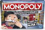 Jeu de société Monopoly Mauvais Perdants gratuit (via 50% fidélité + 50% ODR)