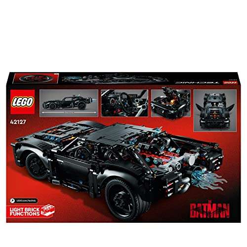Jeu de Construction Lego Technic Batmobile 42127 (Via Coupon)