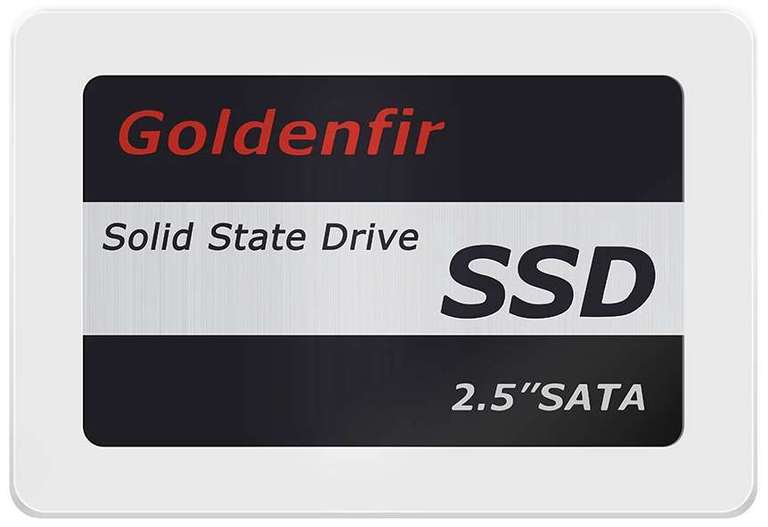SSD interne 2.5" Goldenfir - 480 Go (Blanc ou Noir)