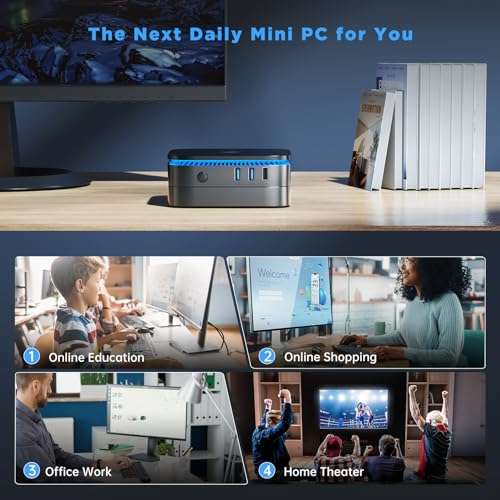Mini PC NiPoGi, N97, 16go ram, 512go, Wifi6 (via coupon) –