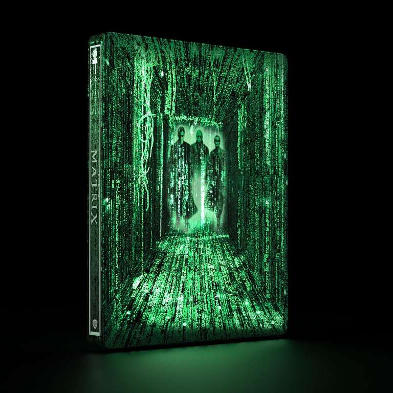 Coffret Blu-Ray 4K Matrix - Édition Titans of Cult (Steelbook 4K Ultra-HD + Blu-Ray + Goodies)