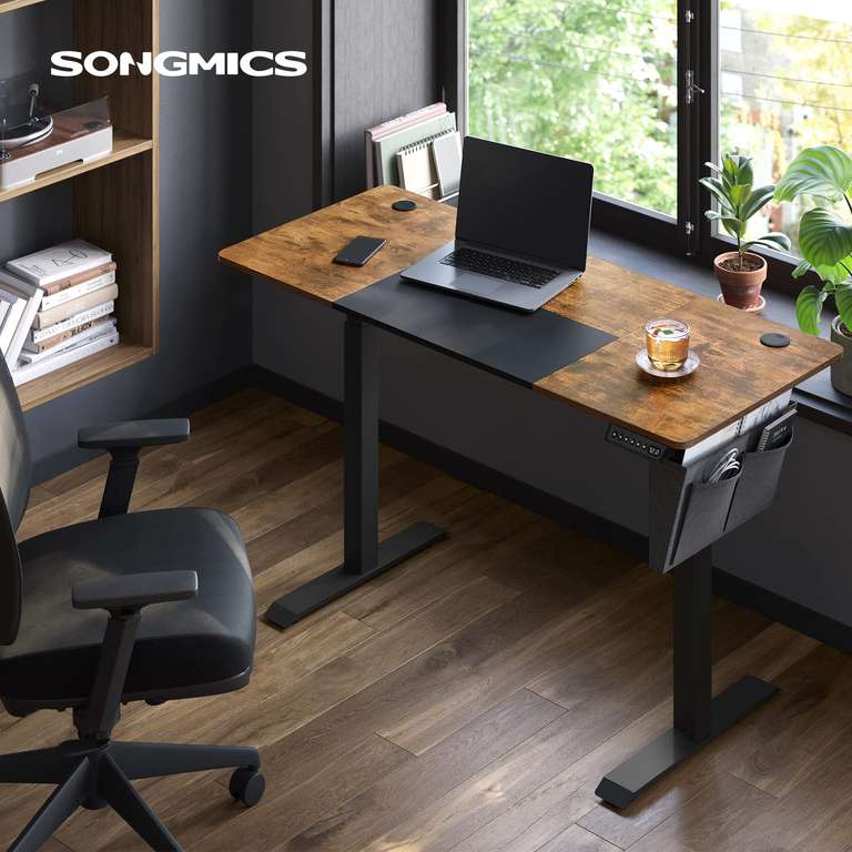 Bureau assis debout électrique Songmics - 60 x 140 x (72-120) cm (vendeur tiers)