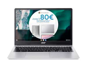 PC Portable 15,6" Acer Chromebook 315 CB315-4HT-C5B3 - Celeron N4500, 4Go Ram, 128Go SSD
