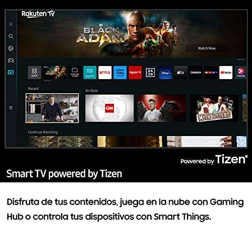 TV 50" Samsung Crystal CU7095 2024 - UHD 4K, HDR10+, Smart TV