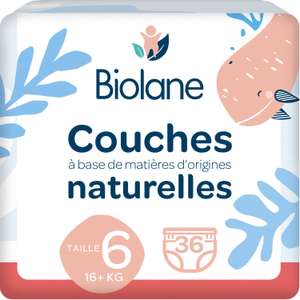 Couches-Culottes Ecologiques Taille 6 : +16Kg Biolane