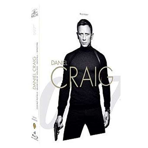 Coffret Blu-Ray 4 Films James Bond 007 - La Collection Daniel Craig : Casino Royale + Quantum of Solace + Skyfall + Spectre (vendeur tiers)