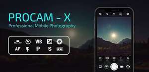 Application ProCam-X HD Gratuite sur Android