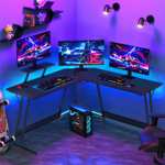 Bureau d'angle Devoko Gaming 130x130cm avec Support d'Écran (Vendeur Tiers)