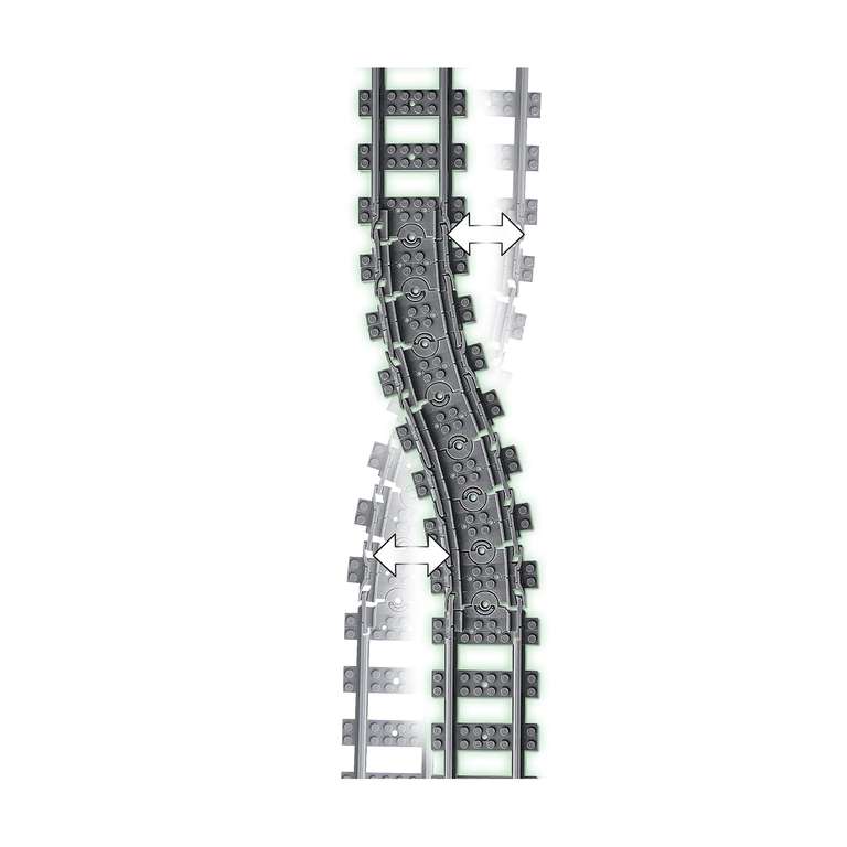 LEGO City 60205 : Pack de Rails City Train