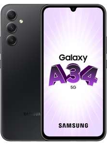 [Client RED/SFR Mobile] Smartphone Samsung Galaxy A34 - 128 Go (Via remboursement sur facture 40€ + Bonus de reprise 50€ et ODR Samsung 30€)