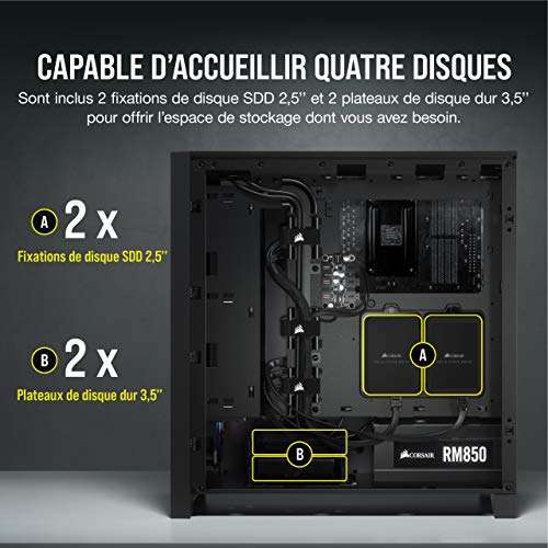 Boitier PC Corsair iCUE 4000X RGB