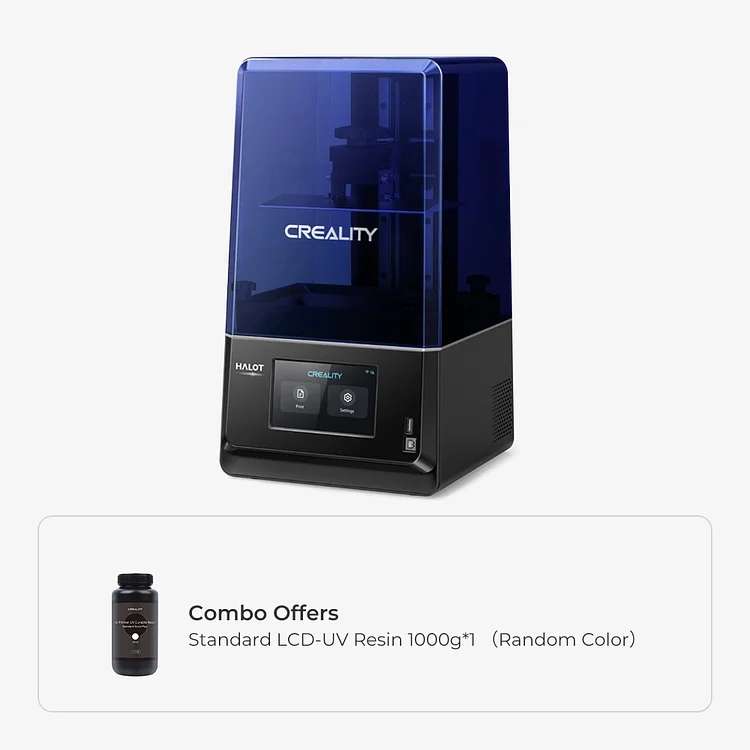 Imprimante 3D Résine Creality Halot One Plus + 1kg de résine (store.creality.com)