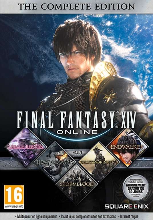 Jeu Final fantasy XIV Online Complete edition sur PC / PS (Dématérialisé)