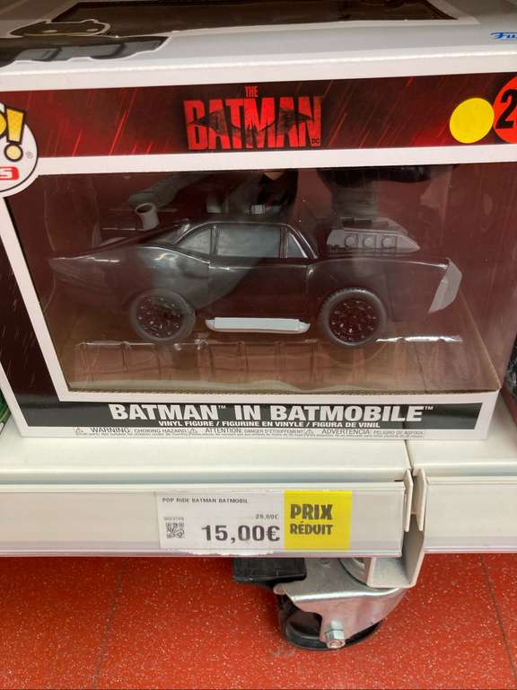 Figurine Pop! Batman in Batmobile - Le Mans (72)