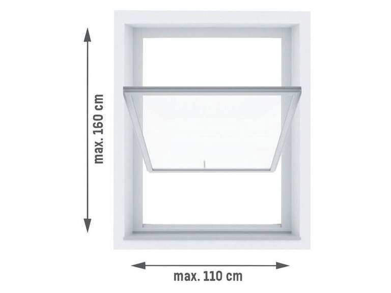 Moustiquaire plissée Livarno Hoe pour fenêtre de toit - 110x160xm