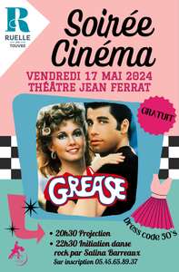 Projection du film Grease & Initiation danse rock gratuites - Ruelle-sur-Touvre (16)
