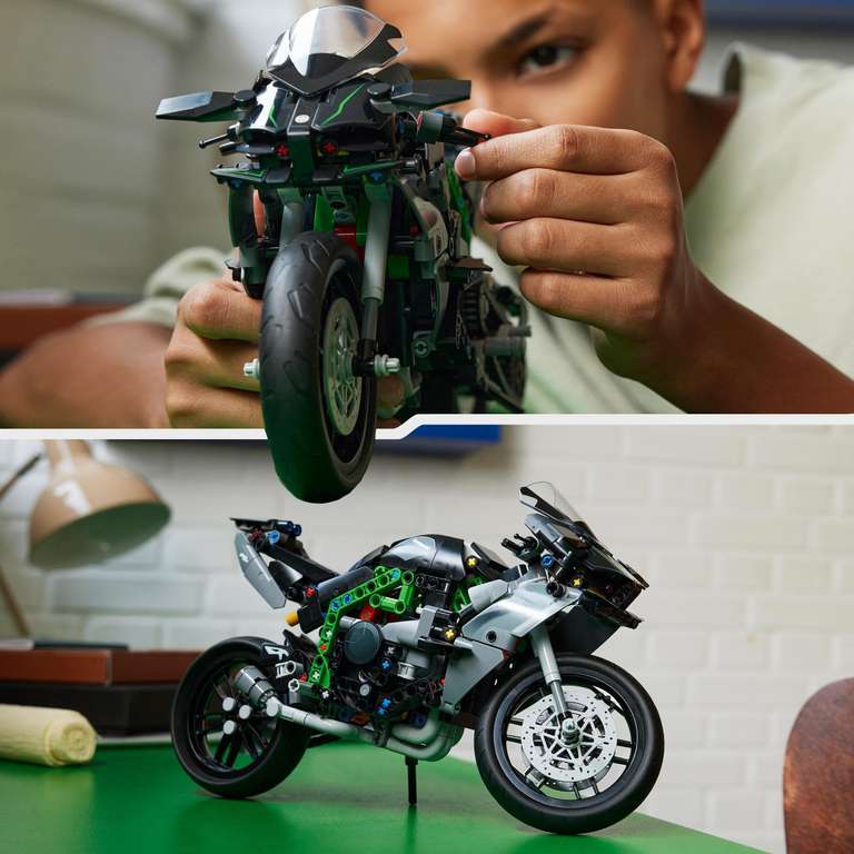 LEGO Technic 42170 - La Moto Kawasaki Ninja H2R