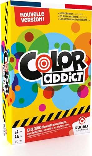 Jeu de société Color Addict - Dès 7 ans (via coupon)